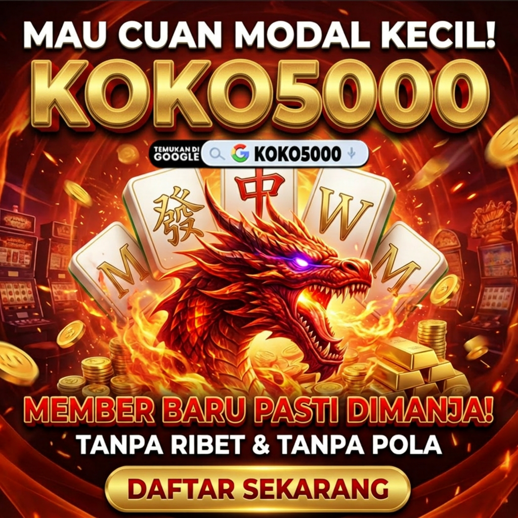 KOKO5000 Modal Kecik Pasti Cuwan No Pola No Ribet